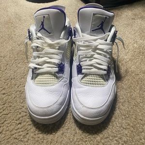Jordan 4 metallic purple